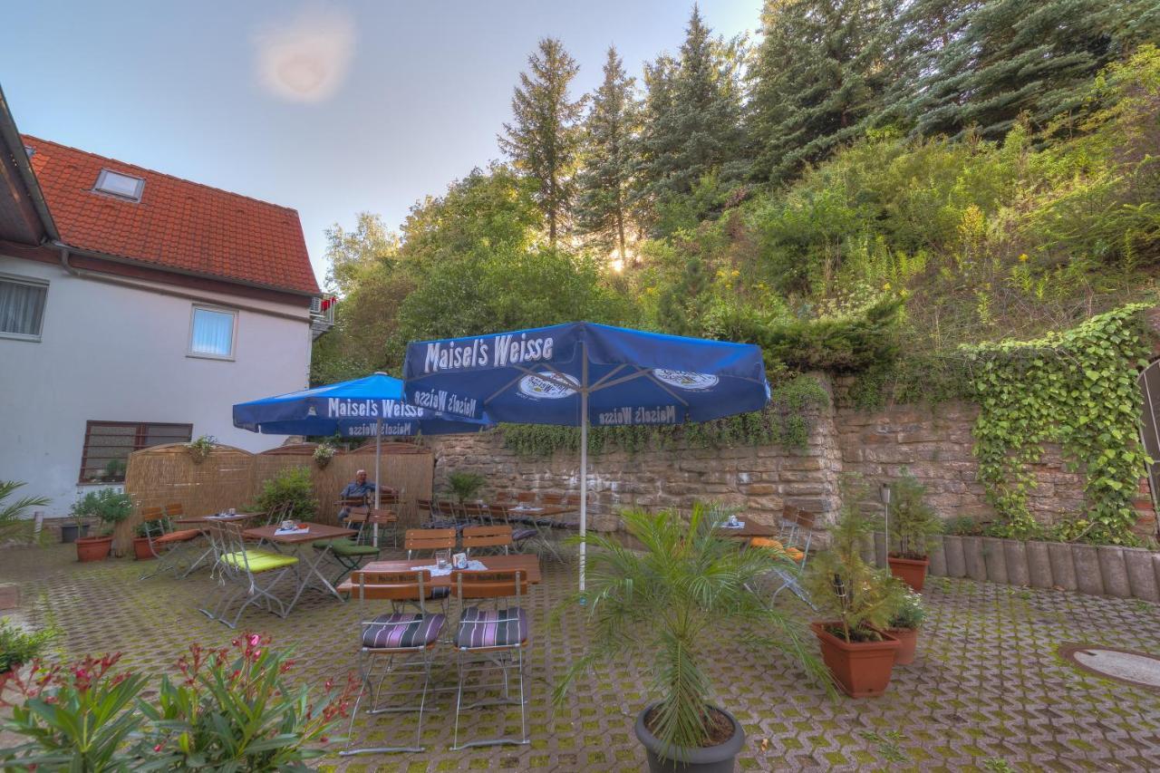 Hotel - Pension & Gaststaette "Alter Koenig" Hettstedt Exterior foto